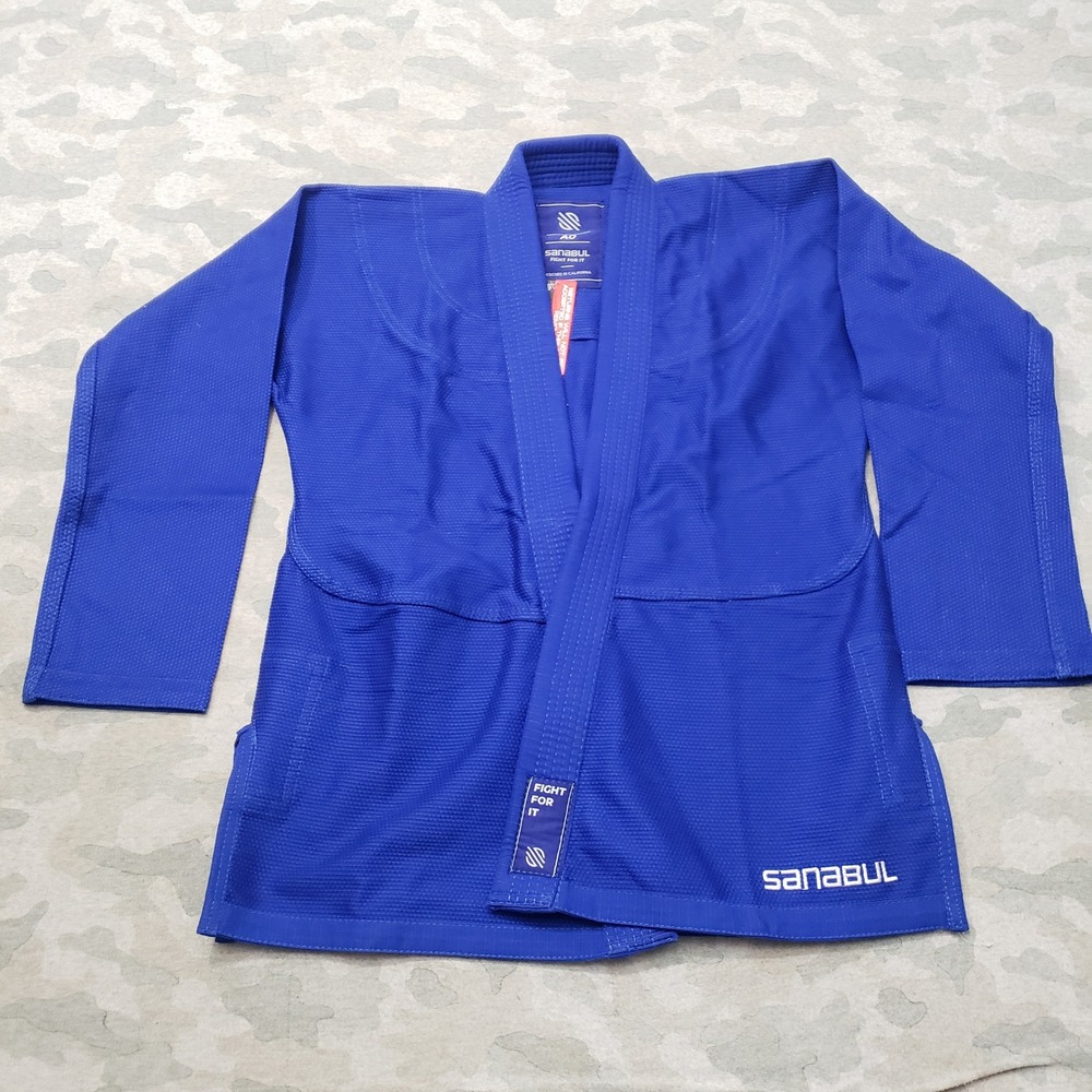 Sanabul Jiu Jitsu Gi Jacket Mens A0 Blue NWT BJJ Kimono Martial Arts